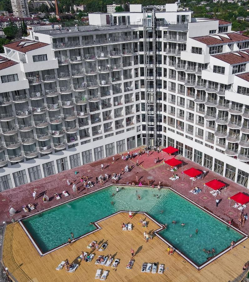 Evropa Hotel กากรา ภายนอก รูปภาพ